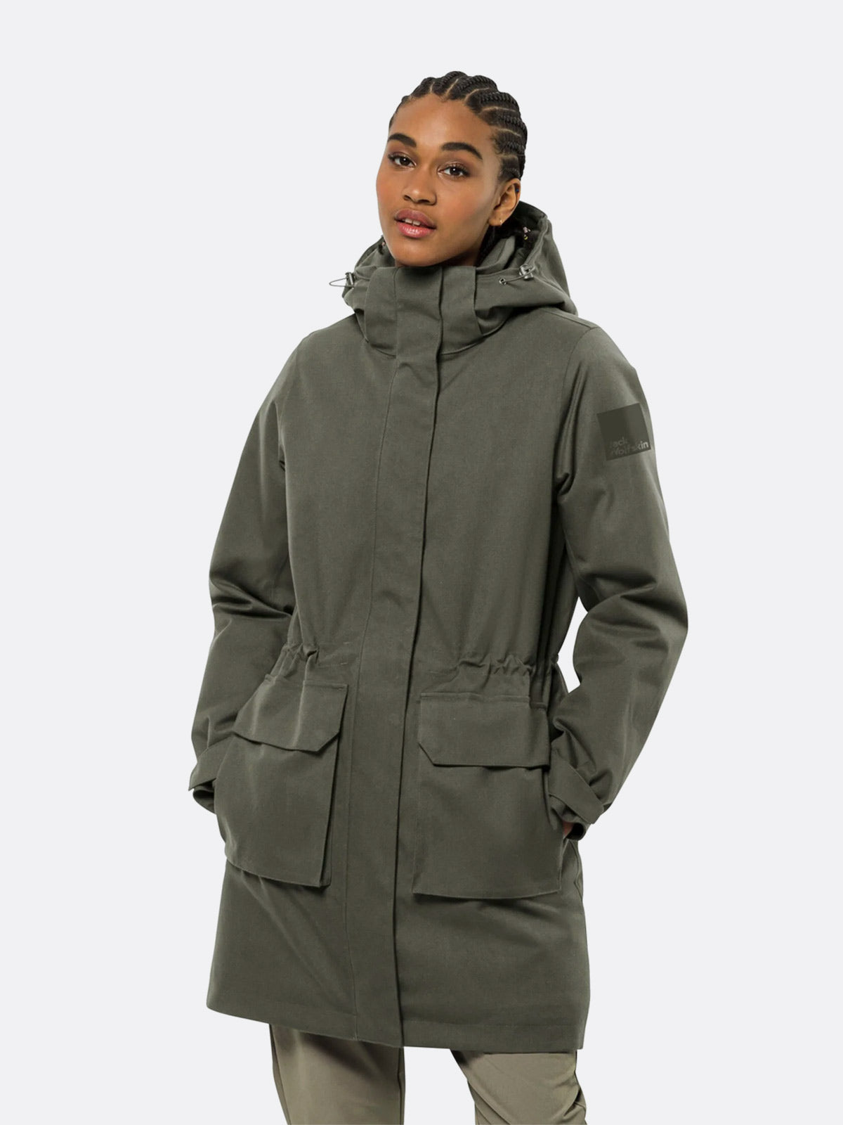 Manteau vert militaire ReNew